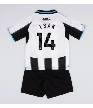 Billiga Newcastle United Alexander Isak #14 Hemmatröja Barn 2025-26 Kortärmad (+ Korta byxor)